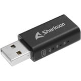 Sharkoon Sharkoon Gaming DAC Pro S, Tarjeta de sonido negro