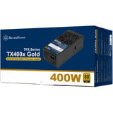 SilverStone TX400x Gold, Fuente de alimentación de PC negro