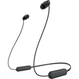 Sony WI-C100 Auriculares Inalámbrico Dentro de oído Llamadas/Música Bluetooth Negro negro, Inalámbrico, Llamadas/Música, 20 - 20000 Hz, 20 g, Auriculares, Negro