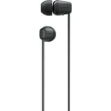 Sony WI-C100 Auriculares Inalámbrico Dentro de oído Llamadas/Música Bluetooth Negro negro, Inalámbrico, Llamadas/Música, 20 - 20000 Hz, 20 g, Auriculares, Negro