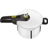 Tefal Secure 5 neo 6 L Acero inoxidable, Olla acero fino, 6 L, Cerámico, Gas, Halógeno, Inducción, Acero inoxidable, Acero inoxidable, Bloqueable