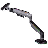 Thermaltake GEA-MSR-SMSBLK-01, Soporte de monitor negro