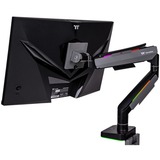 Thermaltake GEA-MSR-SMSBLK-01, Soporte de monitor negro