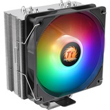 Thermaltake UX 210 ARGB Procesador Enfriador 12 cm Negro, Blanco, Disipador de CPU Enfriador, 12 cm, 600 RPM, 2000 RPM, 34,3 dB, 72,3 cfm
