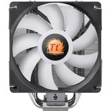 Thermaltake UX 210 ARGB Procesador Enfriador 12 cm Negro, Blanco, Disipador de CPU Enfriador, 12 cm, 600 RPM, 2000 RPM, 34,3 dB, 72,3 cfm