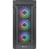 Thermaltake Versa T27 TG ARGB Midi Tower Negro, Cajas de torre negro, Midi Tower, PC, Negro, ATX, EATX, micro ATX, Mini-ITX, SPCC, Juego