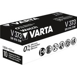 Varta -V373 Pilas domésticas, Batería plateado, Batería de un solo uso, Óxido de plata, 1,55 V, 1 pieza(s), 30 mAh, Hg (mercurio)
