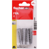 fischer Taco para hormigón celular FFA 8, Pasador gris claro