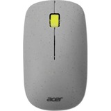 Acer Macaron Vero ratón Ambidextro RF inalámbrico 1200 DPI gris/Amarillo, Ambidextro, RF inalámbrico, 1200 DPI, Gris