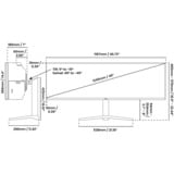 Arozzi AZ-NO-49TUW165, Monitor de gaming verde