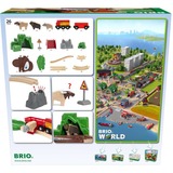 BRIO Nordic Animal Set, Ferrocarril Nordic Animal Set, Maqueta de tren y ferrocarril, Niño, Plástico, Madera, 26 pieza(s), 0,3 año(s), Multicolor