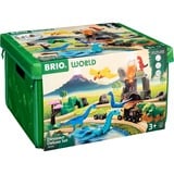BRIO Set Deluxe Dinosaurios del Mundo, Ferrocarril 