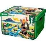 BRIO Set Deluxe Dinosaurios del Mundo, Ferrocarril 