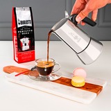 Bialetti 0007256/CNNP, Cafetera espresso plateado