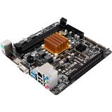 Biostar A68N-2100K placa base mini ITX negro, AMD, E1-6010, DDR3-SDRAM, DDR3L-SDRAM, 16 GB, DIMM, 1.25 V