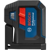 Bosch GPL 5 G Nivel de punto 30 m 500-540 nm (< 10mW), Láser de puntos azul/Negro, 30 m, 0,35 mm/m, 4°, 4 s, 500-540 nm (< 10mW), Nivel de punto