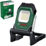 Bosch UniversalWorkLight 18V-2100 Negro, Verde, Foco de obra 1500 mAh, Negro, Verde, Luz de trabajo independiente