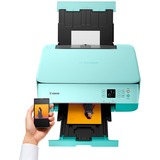 Canon PIXMA TS5353a Inyección de tinta A4 4800 x 1200 DPI Wifi, Impresora multifuncional Menta, Inyección de tinta, Impresión a color, 4800 x 1200 DPI, A4, Impresión directa, Verde