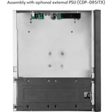 Chieftec IX-06B-OP carcasa de ordenador Small Form Factor (SFF) Negro, Caja de sobremesa negro, Small Form Factor (SFF), PC, Negro, micro ATX, Mini-ITX, SPCC, 3,5 cm
