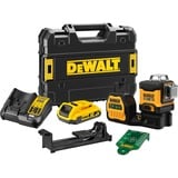 DEWALT Láser multilínea a batería 3x360° DCE089D1G18, 18 voltios, Láser de líneas cruzadas negro/Amarillo