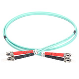 Digitus Cable de parche LWL, dúplex, conector ST > ST, multimodo OM3 turquesa