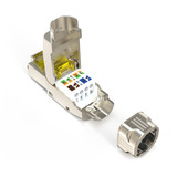Digitus Conector de campo CAT.6a, hasta 4PPoE, IEEE802.3bt, Enchufe 