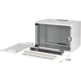 Digitus Set de red SOHO Pro 19" 540x400 mm (AnxP), Armario IT gris claro