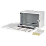 Digitus Set de red SOHO Pro 19" 540x400 mm (AnxP), Armario IT gris claro