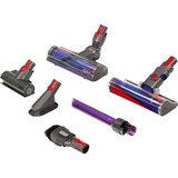 Dyson V8 Absolute + Gris, Níquel, Amarillo Sin bolsa, Aspirador vertical gris/Amarillo, Secar, HEPA, Filtro higiénico, Ciclónico/filtrado, Suelo duro, Alfombra, Suelo duro, Escalones, Auto, 82 dB