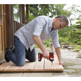 EINHELL Power X-Change Atornillador de impacto a batería TE-CI 18/1 Li - Solo, 1/4", 18 Voltios, Tornillo de percusión rojo/Negro