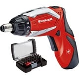 EINHELL TE-SD 3,6 Li Kit 200 RPM Rojo, Destornillador rojo/Negro, 6 Li Kit, Rojo, 200 RPM, 3,5 Nm, Batería, 3,6 V, Ión de litio