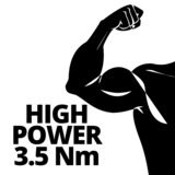 EINHELL TE-SD 3,6 Li Kit 200 RPM Rojo, Destornillador rojo/Negro, 6 Li Kit, Rojo, 200 RPM, 3,5 Nm, Batería, 3,6 V, Ión de litio