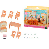 EPOCH Sylvanian Families - Comedor de casa de campo, Juegos de construcción 