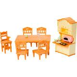 EPOCH Sylvanian Families - Comedor de casa de campo, Juegos de construcción 