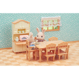 EPOCH Sylvanian Families - Comedor de casa de campo, Juegos de construcción 