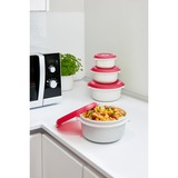 Emsa 518999 recipiente de almacenar comida Rojo, Blanco 3 pieza(s), Caja blanco/Rojo, Rojo, Blanco, Plástico, Alemania, 135 mm, 245 mm, 310 mm