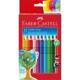 Faber-Castell Jumbo Grip Multi 12 pieza(s), Conjunto Multi, 12 pieza(s)