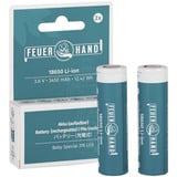 Feuerhand Baterías Li-Ion 18650, 3.450mAh, juego de 2 