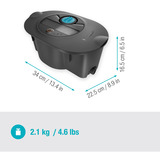 GARDENA Sistema de riego Pipeline AquaPrecise, subterráneo, Sistemas de riego gris/Turquesa