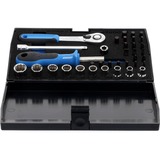 GEDORE 2010348 set de conectores y conector, Kit de herramientas 656 g, 125 mm, 40 mm