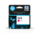 HP Cartucho de Tinta Original 924 magenta Rendimiento estándar, Magenta, 1 pieza(s), 400 páginas, Pack individual