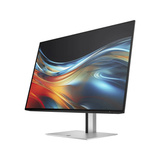 HP Pro 724pn, Monitor LED plateado/Negro, 61 cm (24"), 1920 x 1200 Pixeles, WUXGA, LCD, 5 ms, Negro, Plata