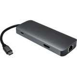 Inter-Tech 88885665, Adaptador plateado oscuro