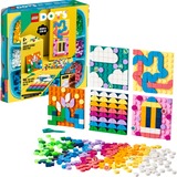 LEGO 41957 DOTS Megapack de Parches Adhesivos, Manualidades Creativas 5en1, Juegos de construcción Manualidades Creativas 5en1, Juego de construcción, 6 año(s), Plástico, 486 pieza(s), 262 g