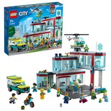 LEGO 60330 City Hospital con Ambulancia, Set con Helicóptero de Juguete, Juegos de construcción Set con Helicóptero de Juguete, Juego de construcción, 7 año(s), Plástico, 816 pieza(s), 1,74 kg
