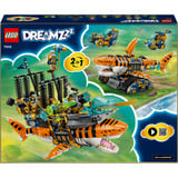 LEGO DREAMZzz Vehículo de tiburón tigre, Juegos de construcción 