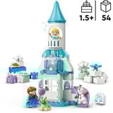 LEGO DUPLO Frozen: Fiesta en el Castillo de Anna y Elsa, Juegos de construcción Juego de construcción, 2 año(s), Plástico, 54 pieza(s), 884 g