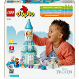 LEGO DUPLO Frozen: Fiesta en el Castillo de Anna y Elsa, Juegos de construcción Juego de construcción, 2 año(s), Plástico, 54 pieza(s), 884 g