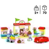 LEGO DUPLO Supermercado de Peppa Pig, Juegos de construcción Juego de construcción, 2 año(s), Plástico, 70 pieza(s), 1,2 kg