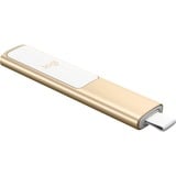 Logitech Spotlight apuntador inalámbricos Bluetooth/RF Oro, Presentador dorado, Bluetooth/RF, USB, 30 m, Oro